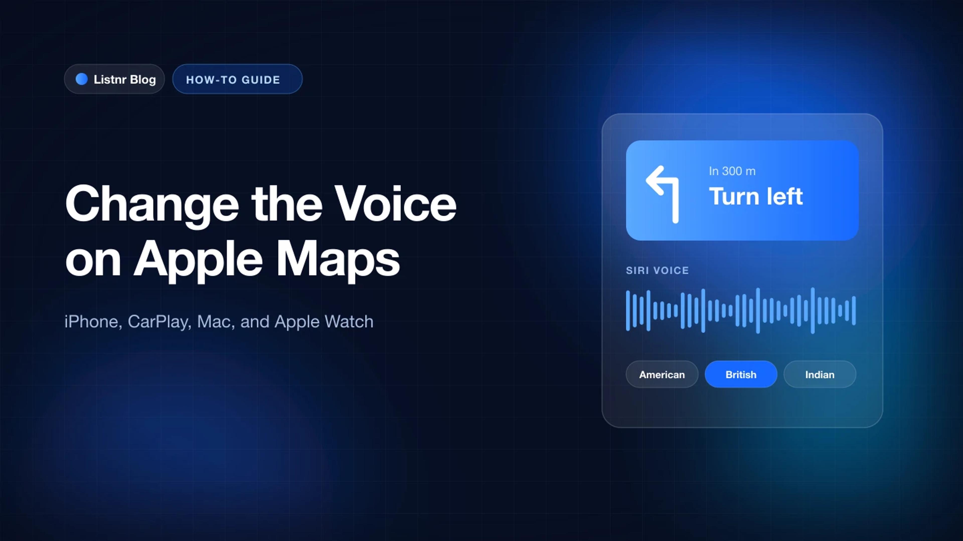 How to change the voice on Apple Maps on iPhone, CarPlay, Mac, and Apple Watch