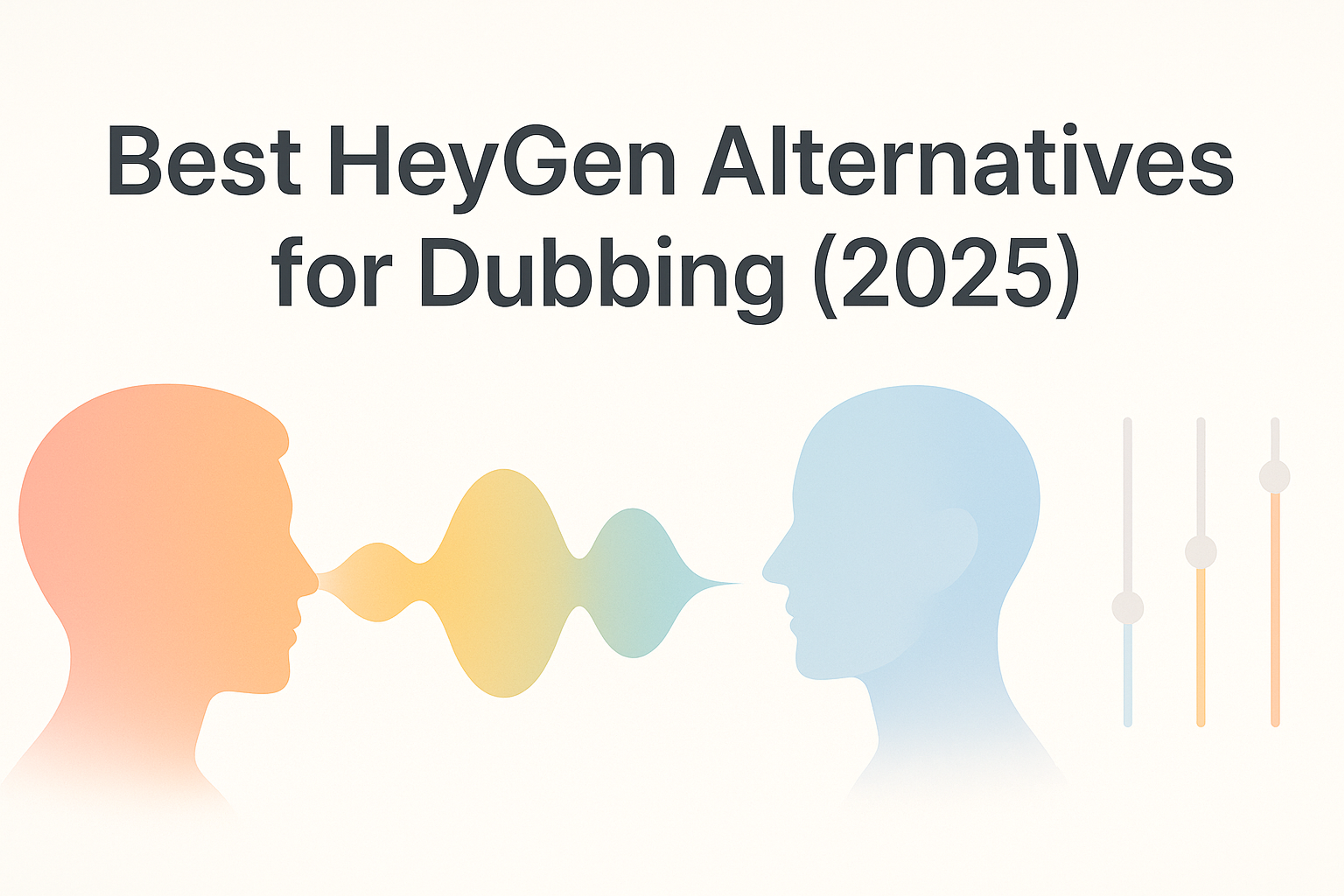 The Best HeyGen Alternatives for Dubbing in 2025