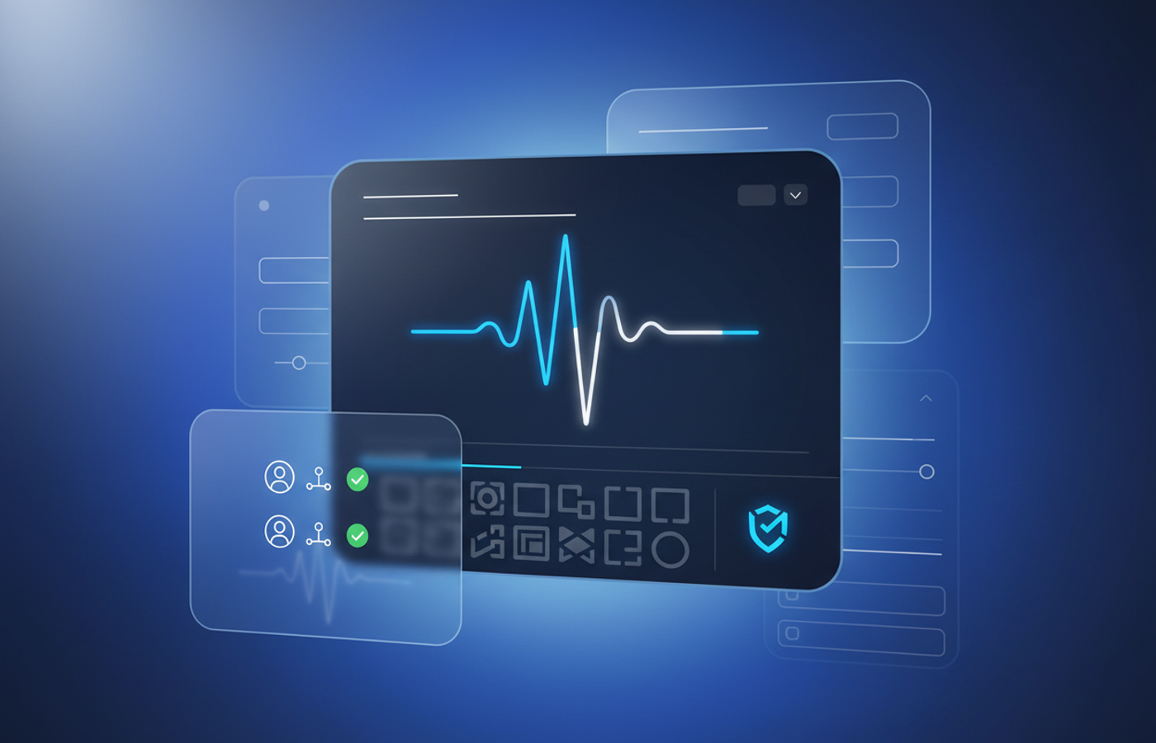 A safer AI voice workflow illustration