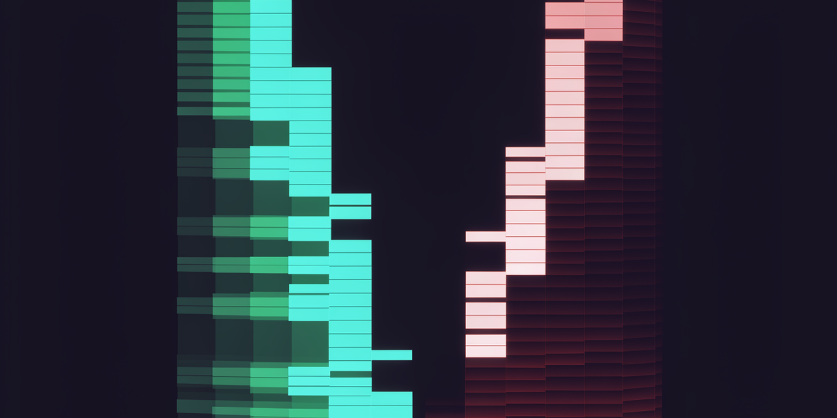 Order book market depth