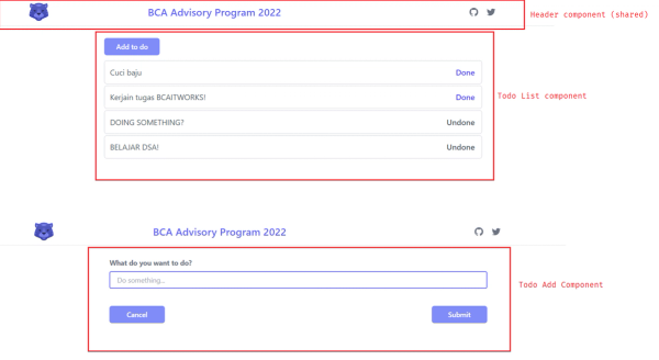 App Components Separation
