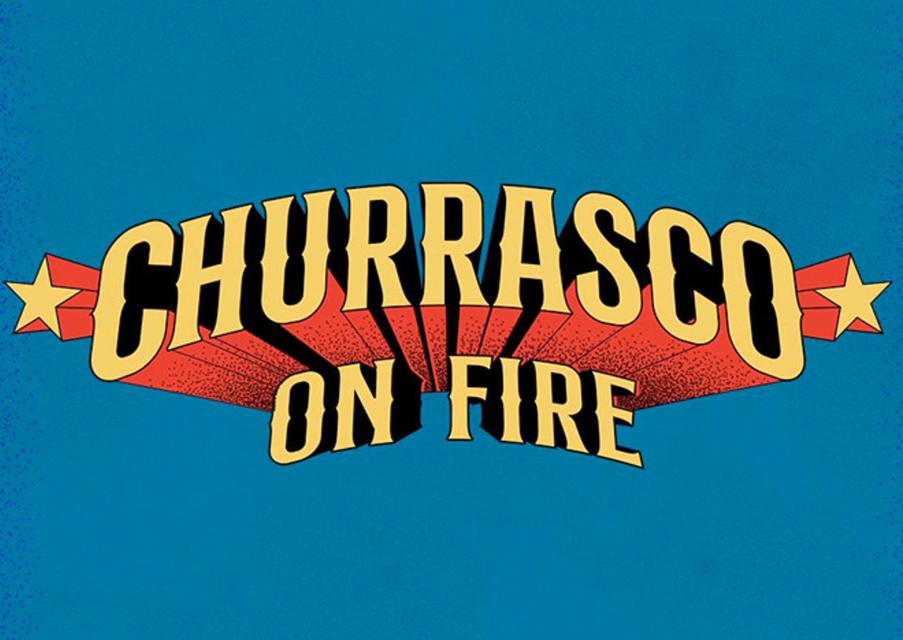Churrasco on Fire