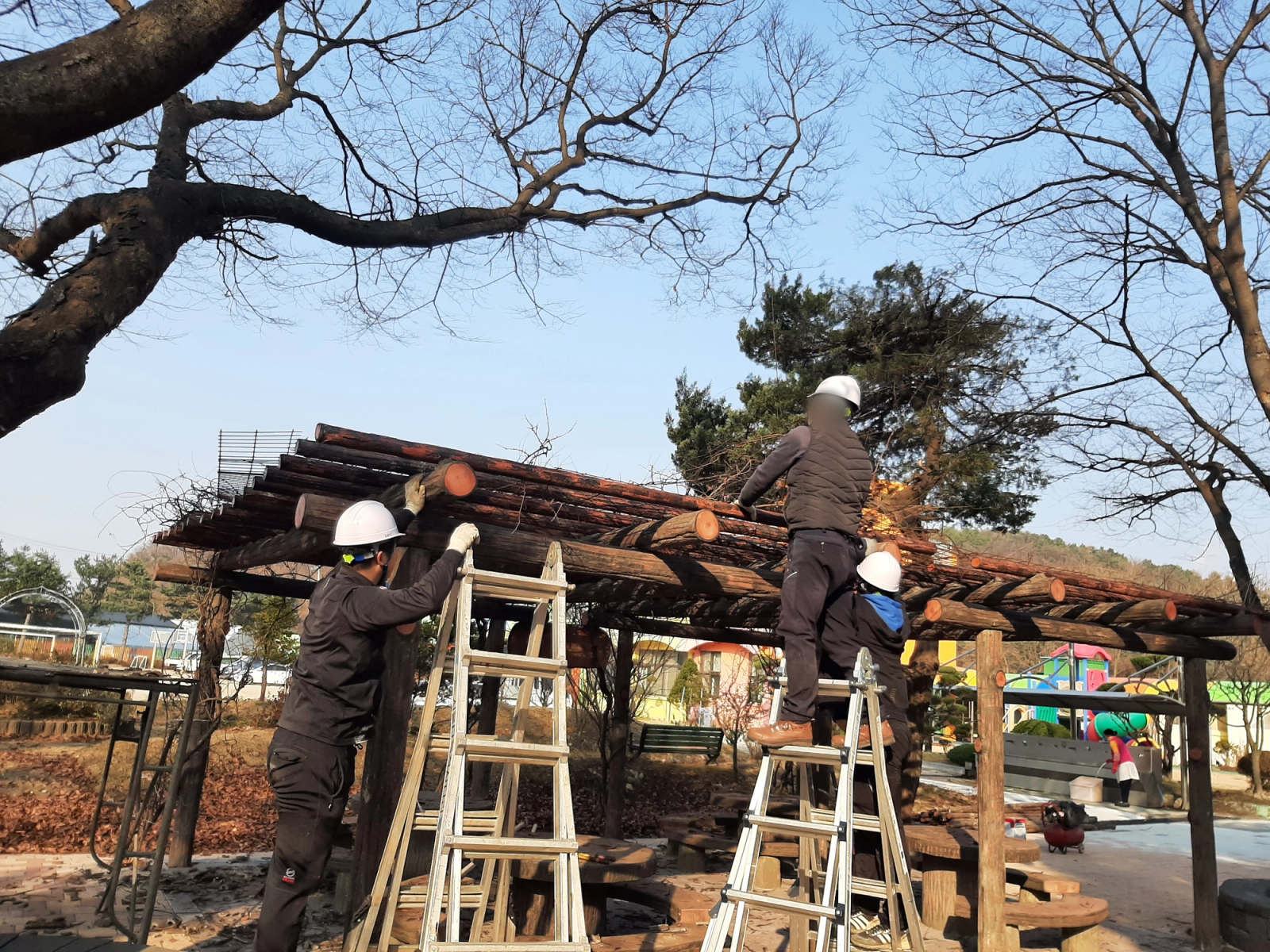 도마산초 자연학습장 보수공사 사진 6