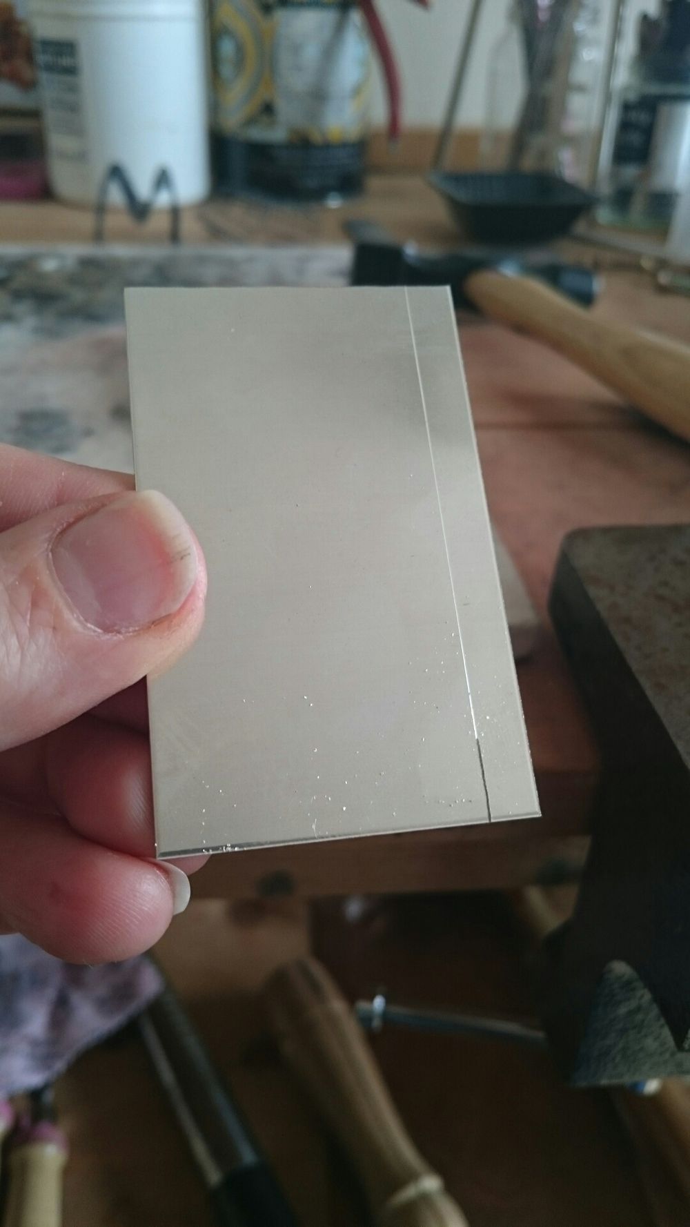 Sheet of silver