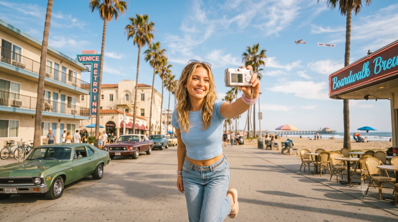 Choosing the Best Aesthetic Photo Filter and Layout Approach for a Retro Vibe