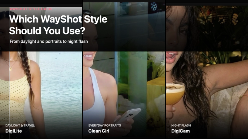 The Best WayShot Filter Styles for Different Types of Photos