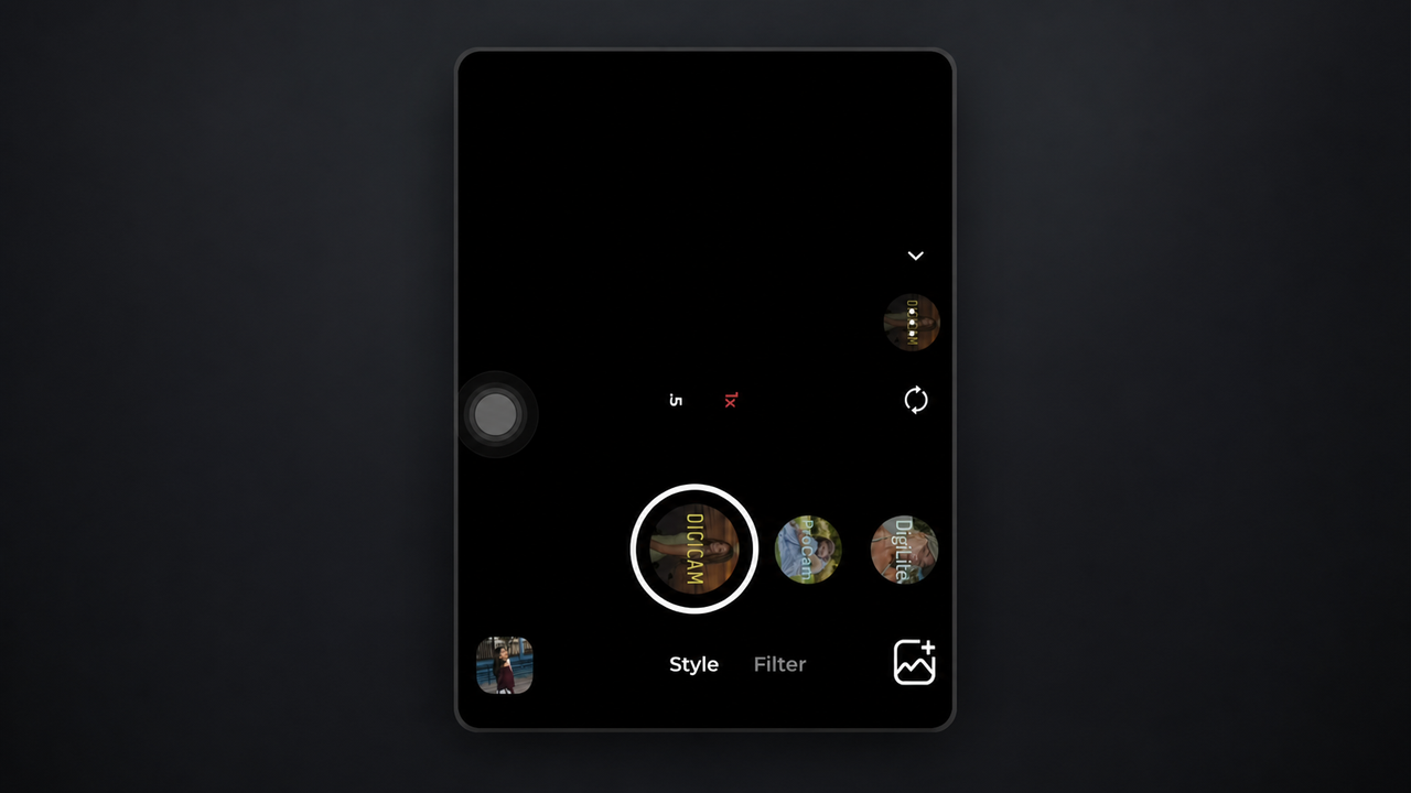 Choose a Style, upload a photo, and get an aesthetic result without learning a complicated editor.