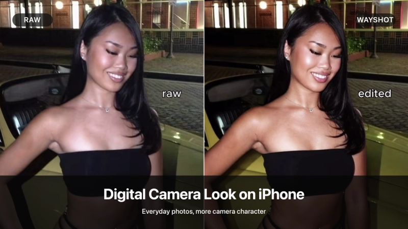 WayShot Gives Everyday iPhone Photos a More Digital Camera Look