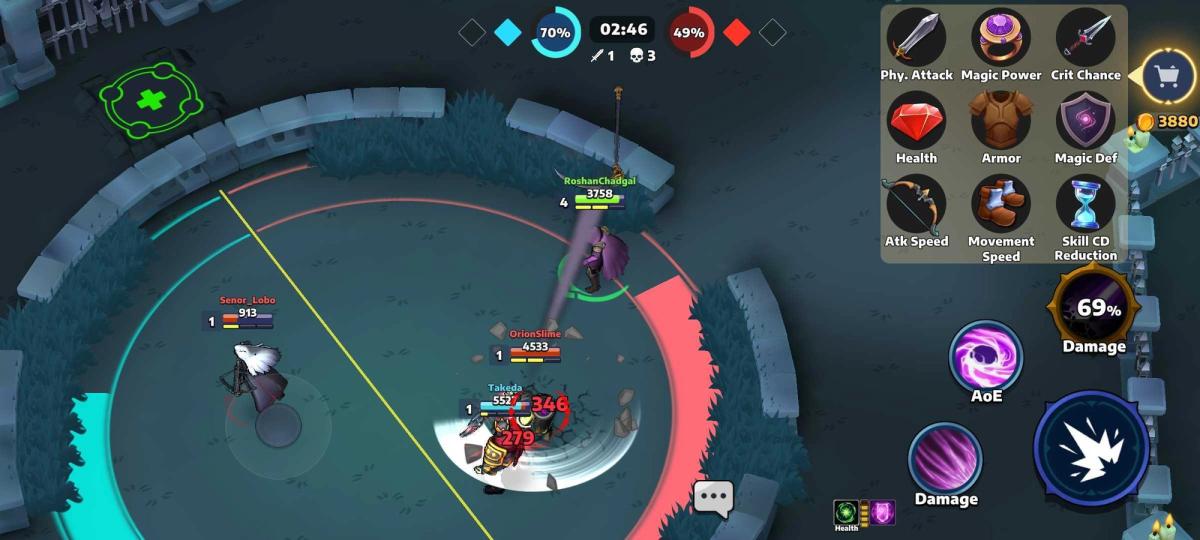 Image displaying Blitz of Battle game battlefield - players fighting with each other to climb higher ranks.
