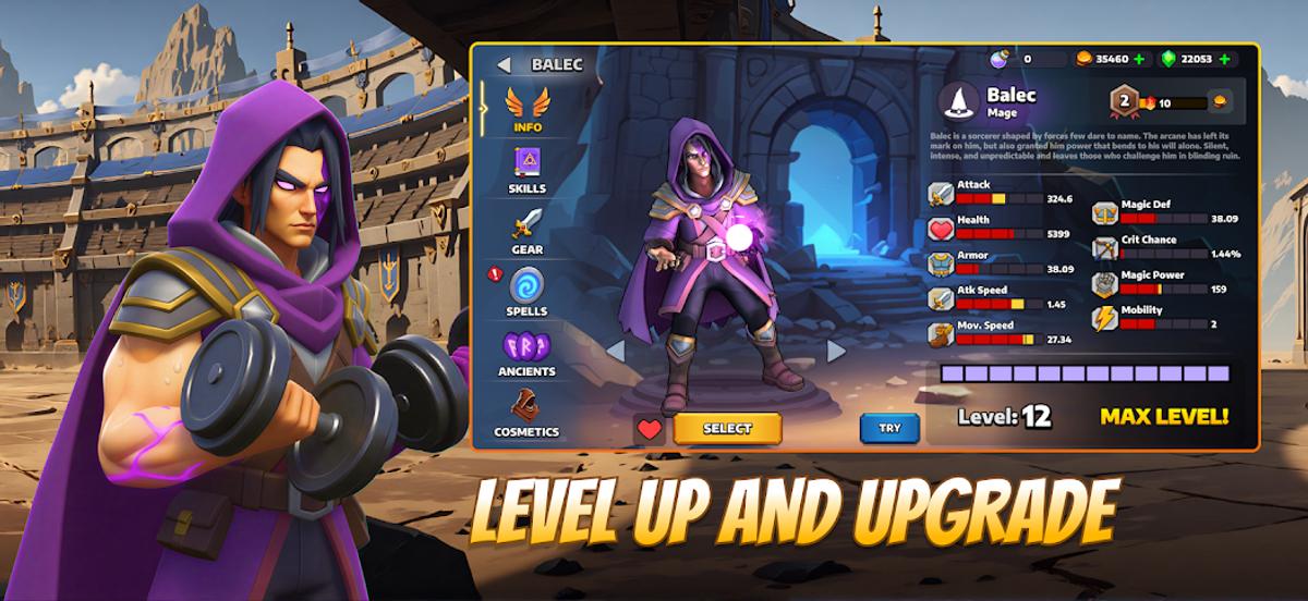Blitz of Battle - Level And Upgrade
