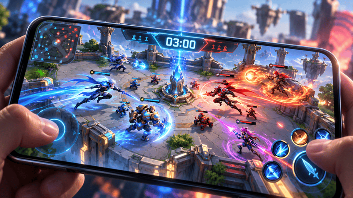3-Minute MOBA Matches