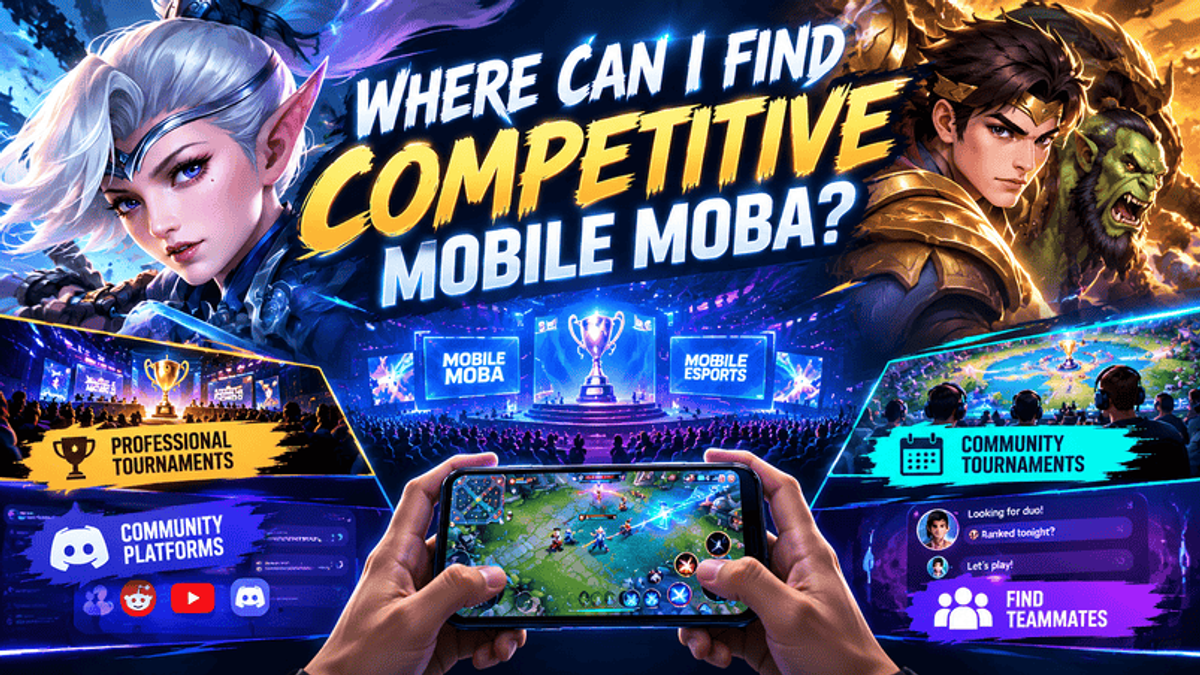 Where Can I Find Competitive Mobile MOBA
