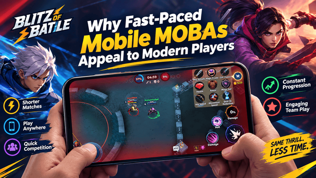 Why Fast-Paced Mobile MOBAs Appeal to Modern Players