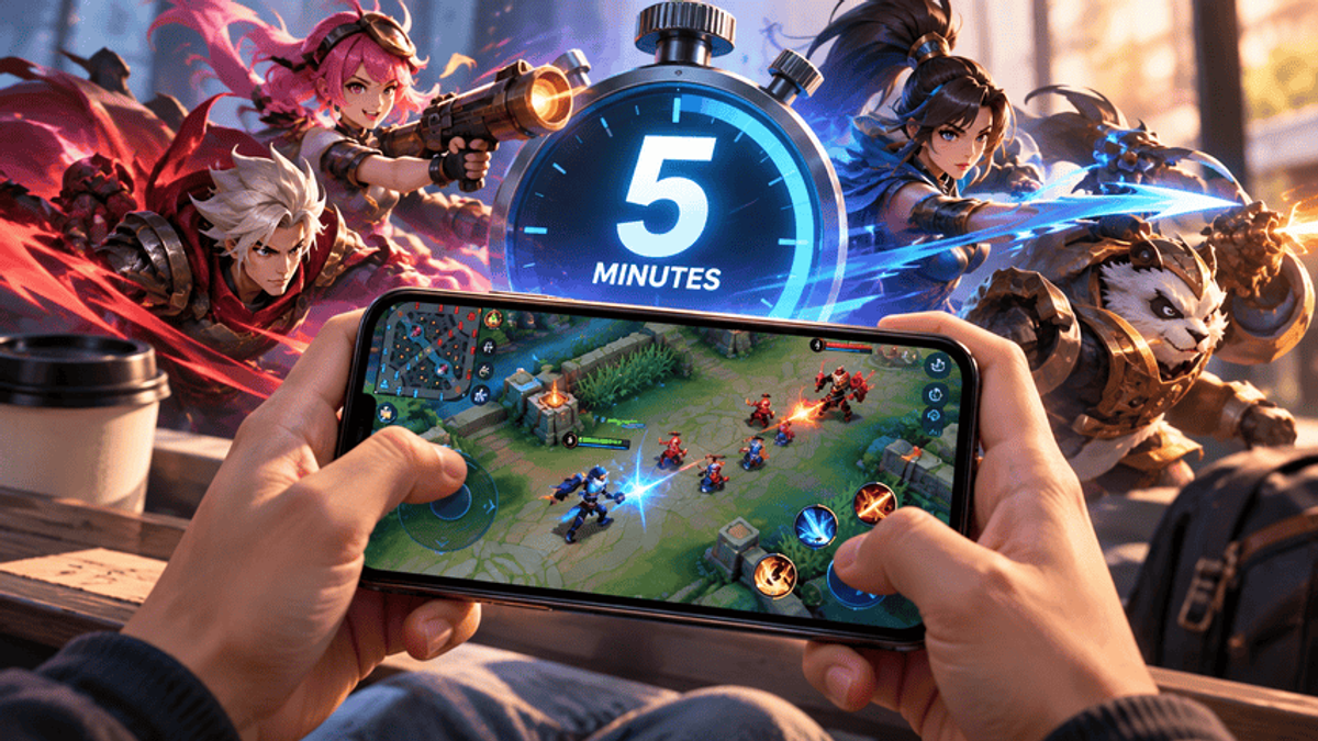 Mobile MOBA Games You Can Play in 5 Minutes or Less