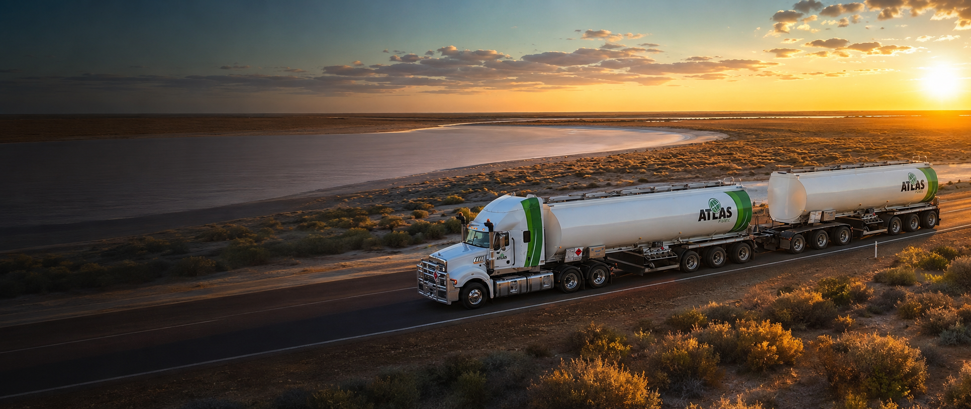 Delivery trucks