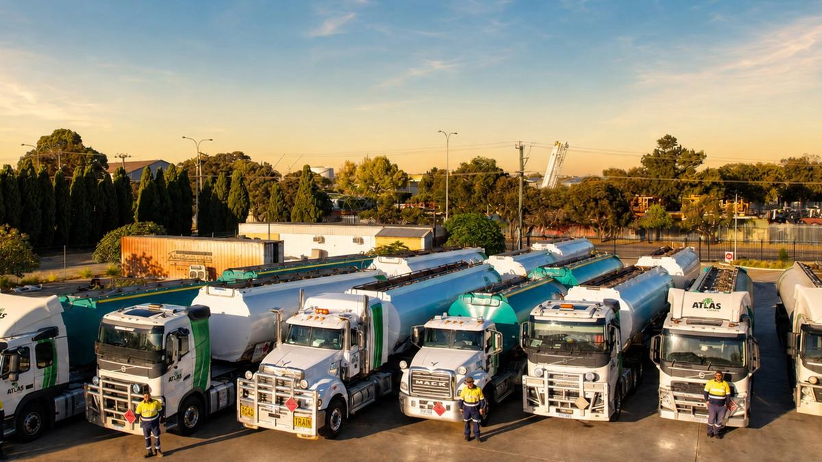 GPS-tracked fleet