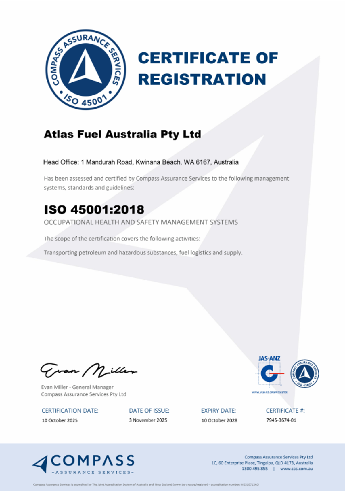 ISO 14001 — Environmental Management Systems