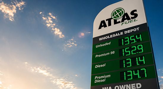 atlas fuel australia-bulk-diesel-fuel-supplier-transport-retail-service-stations-perth-western-australia - Fuel Watch - Cheap Fuel - Diesel - Unleaded 91 
