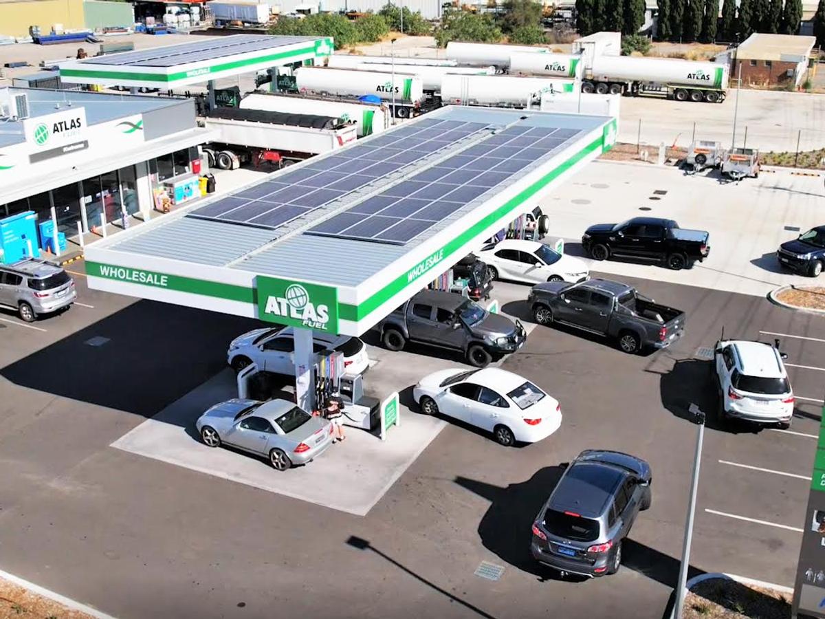 modern fuel stations