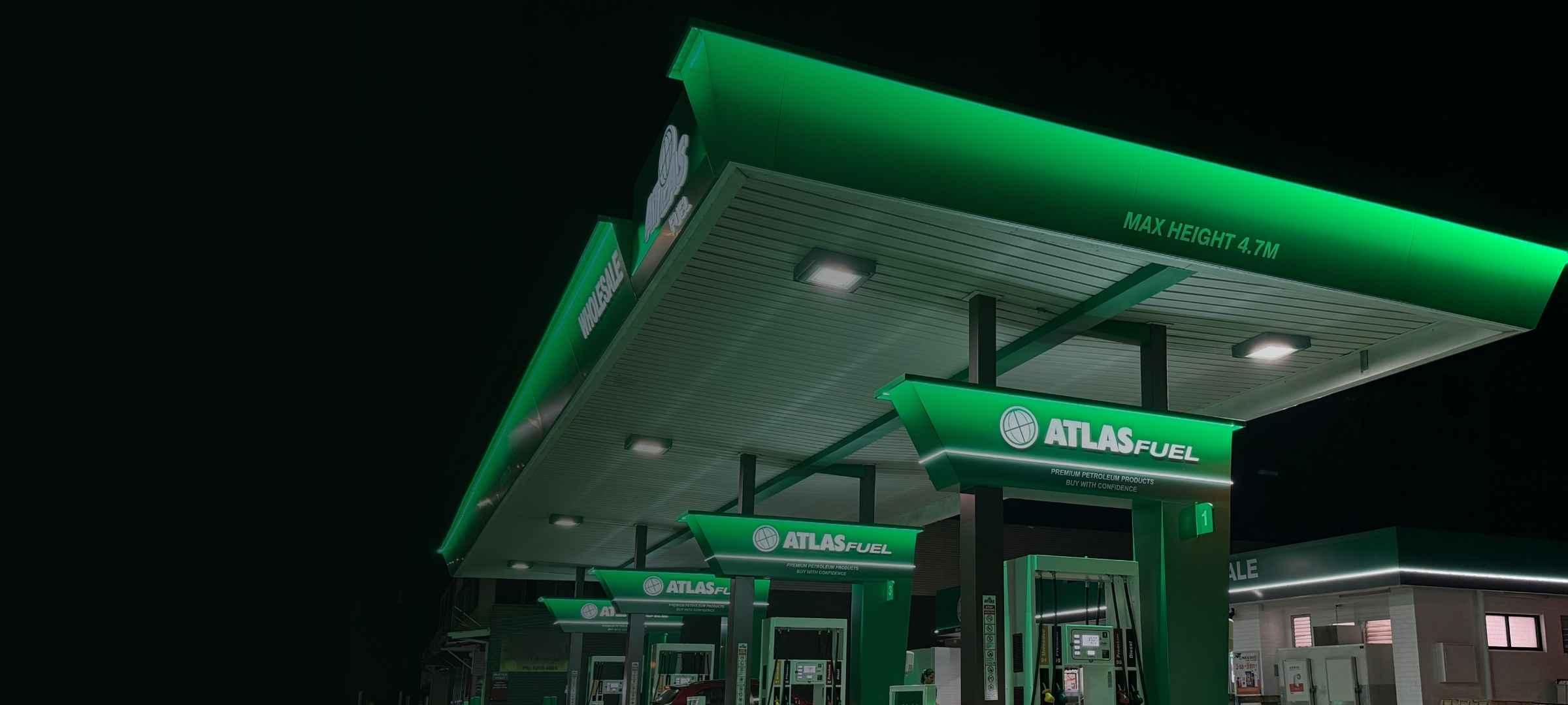 Atlas Fuel Retailer Hero Section Hero