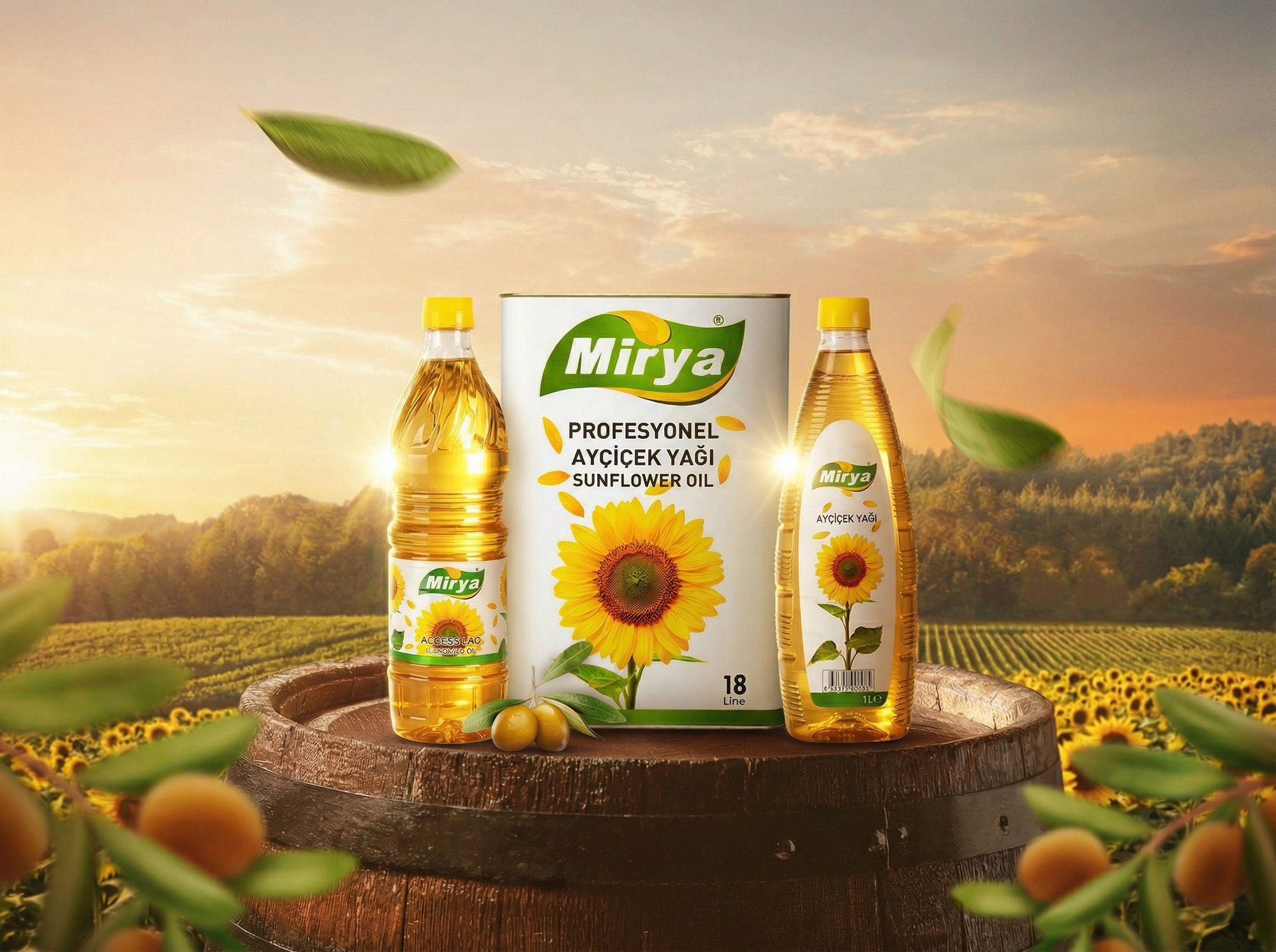 Mirya ayçiçek yağı ürün görseli