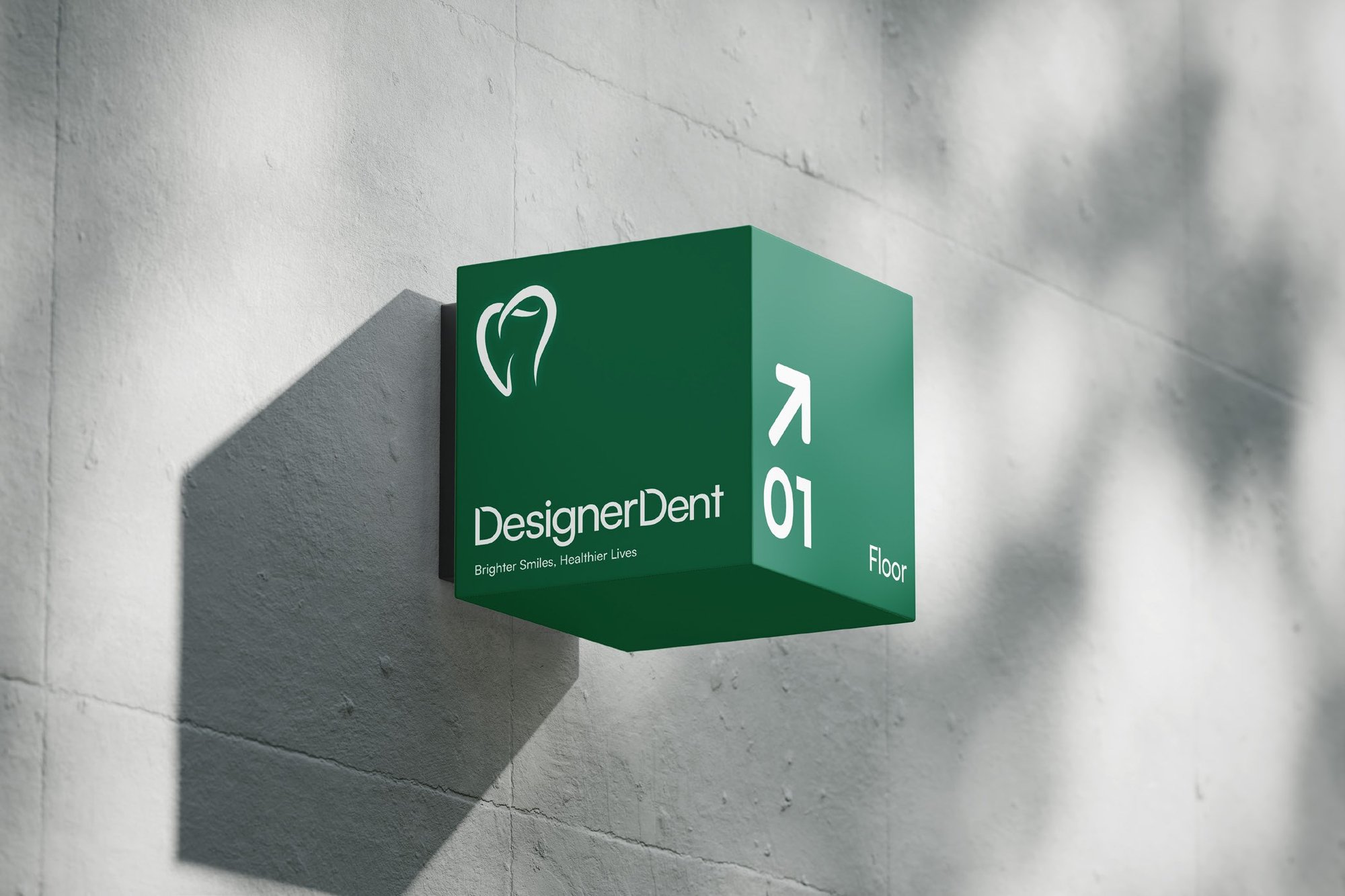 DesignerDent yönlendirme tabelası