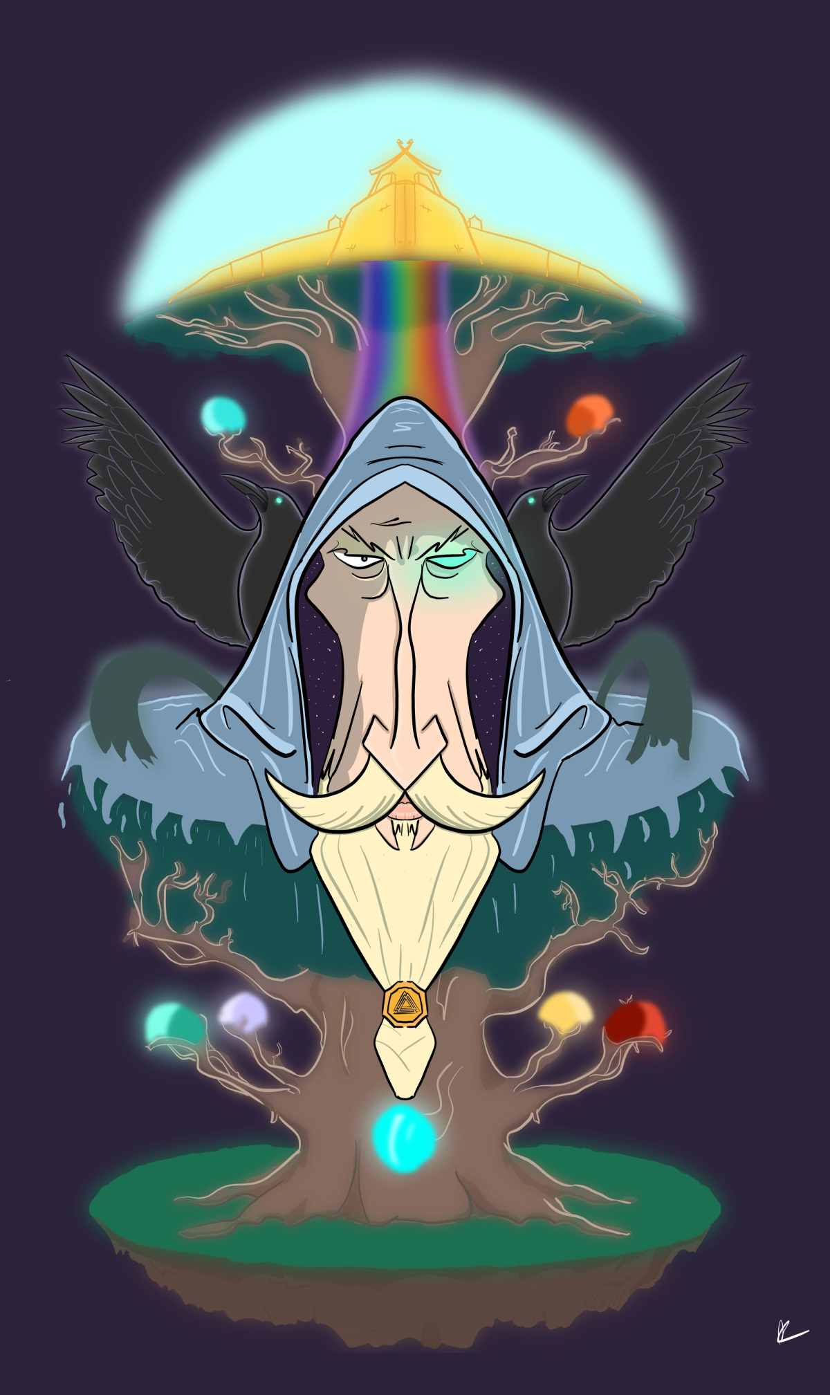 Concept artwork for Norse Mythology