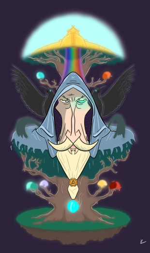 Concept artwork for Norse Mythology