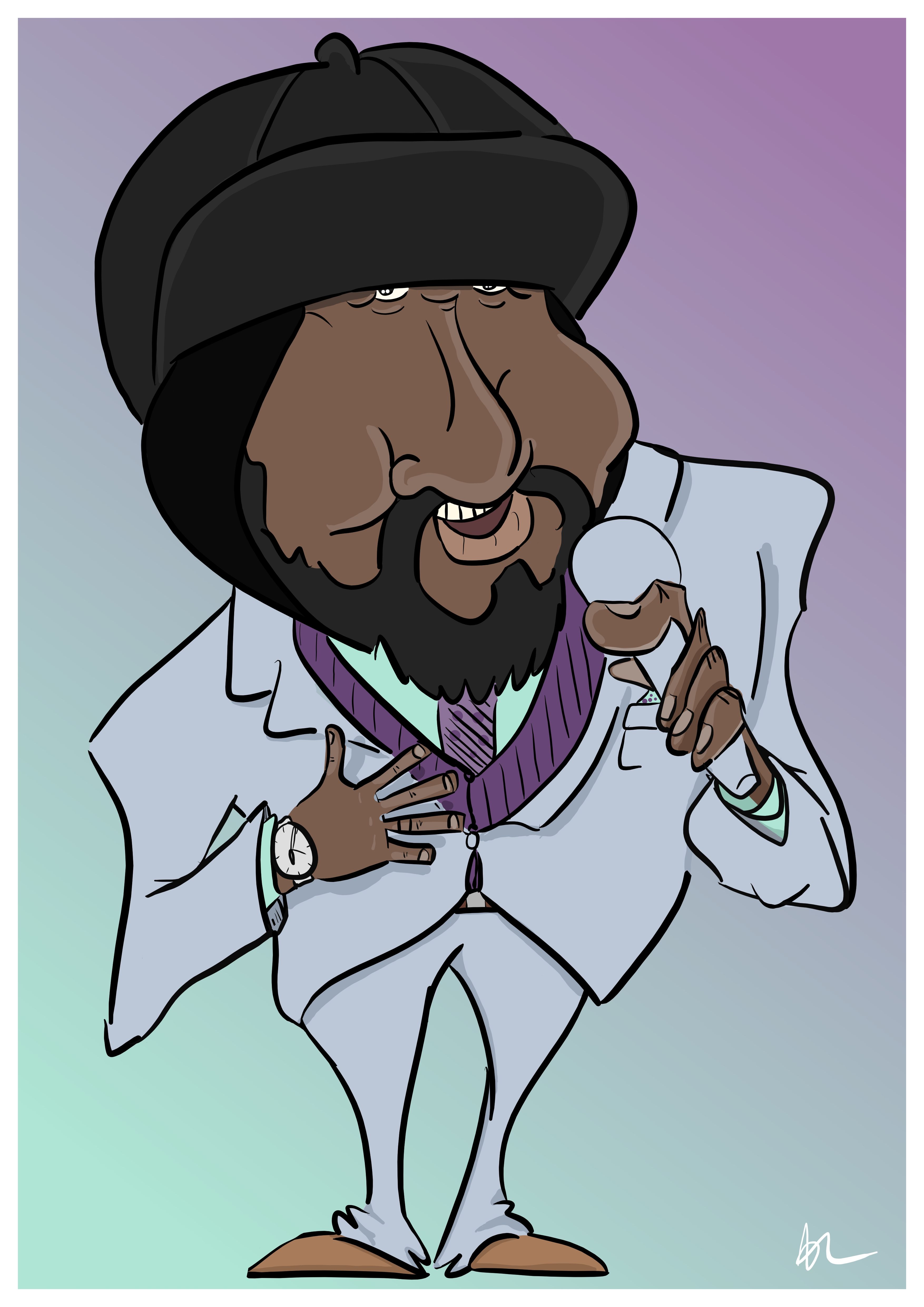 Gregory Porter - Caricature