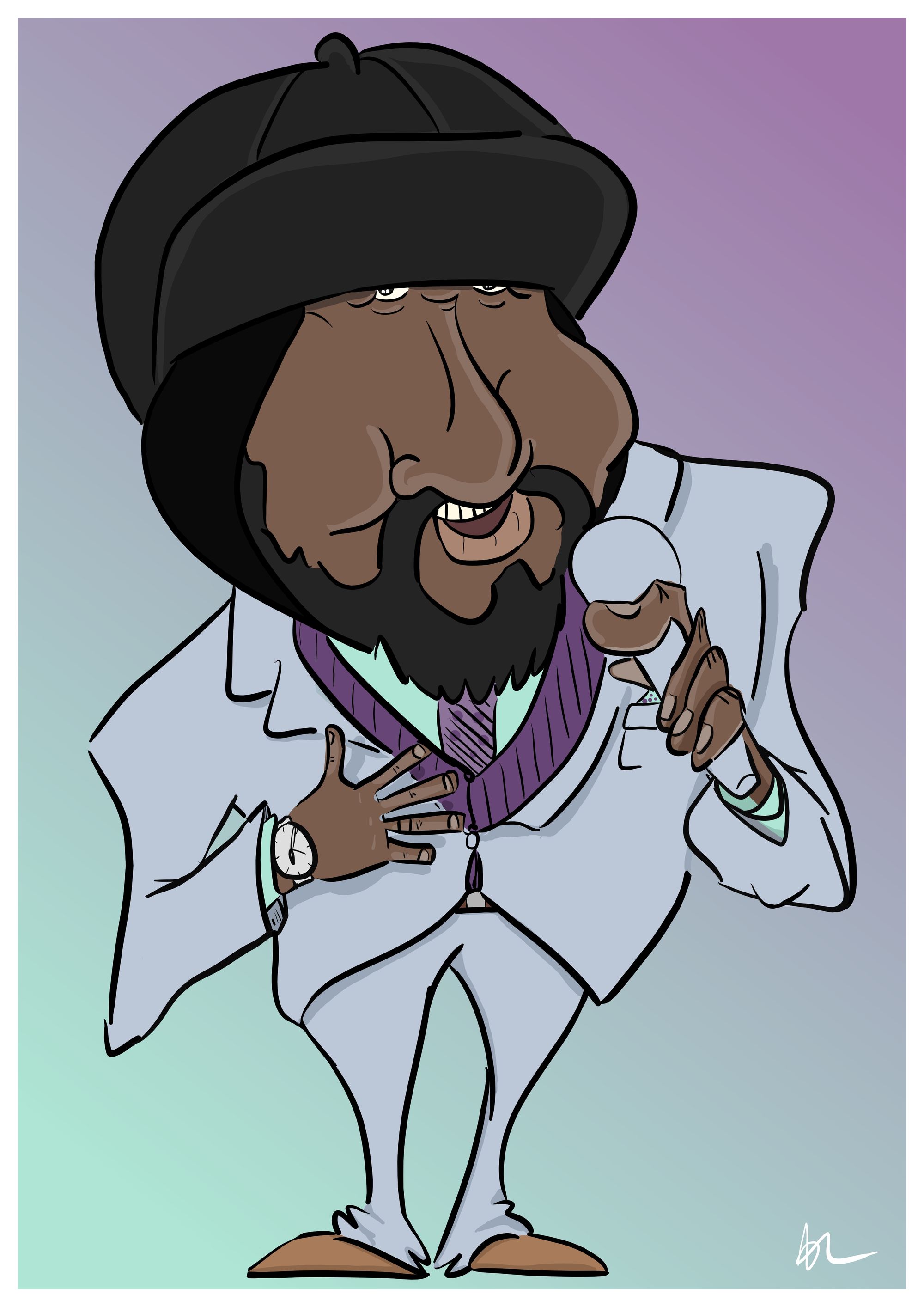 Gregory Porter - Caricature
