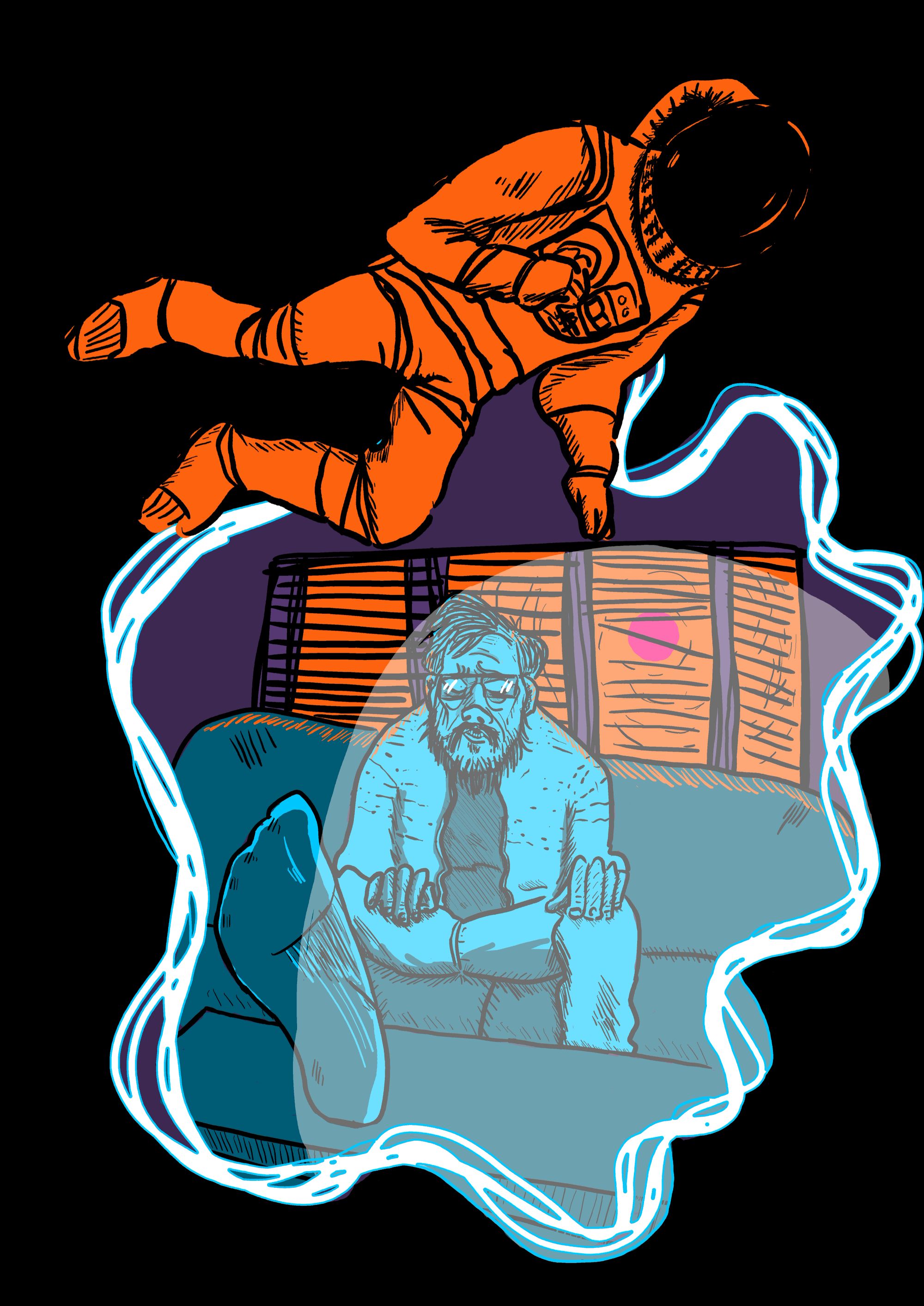 Illustration of time passing not taking any chances