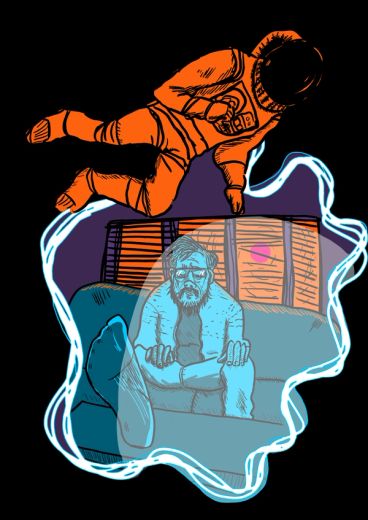 Illustration of time passing not taking any chances