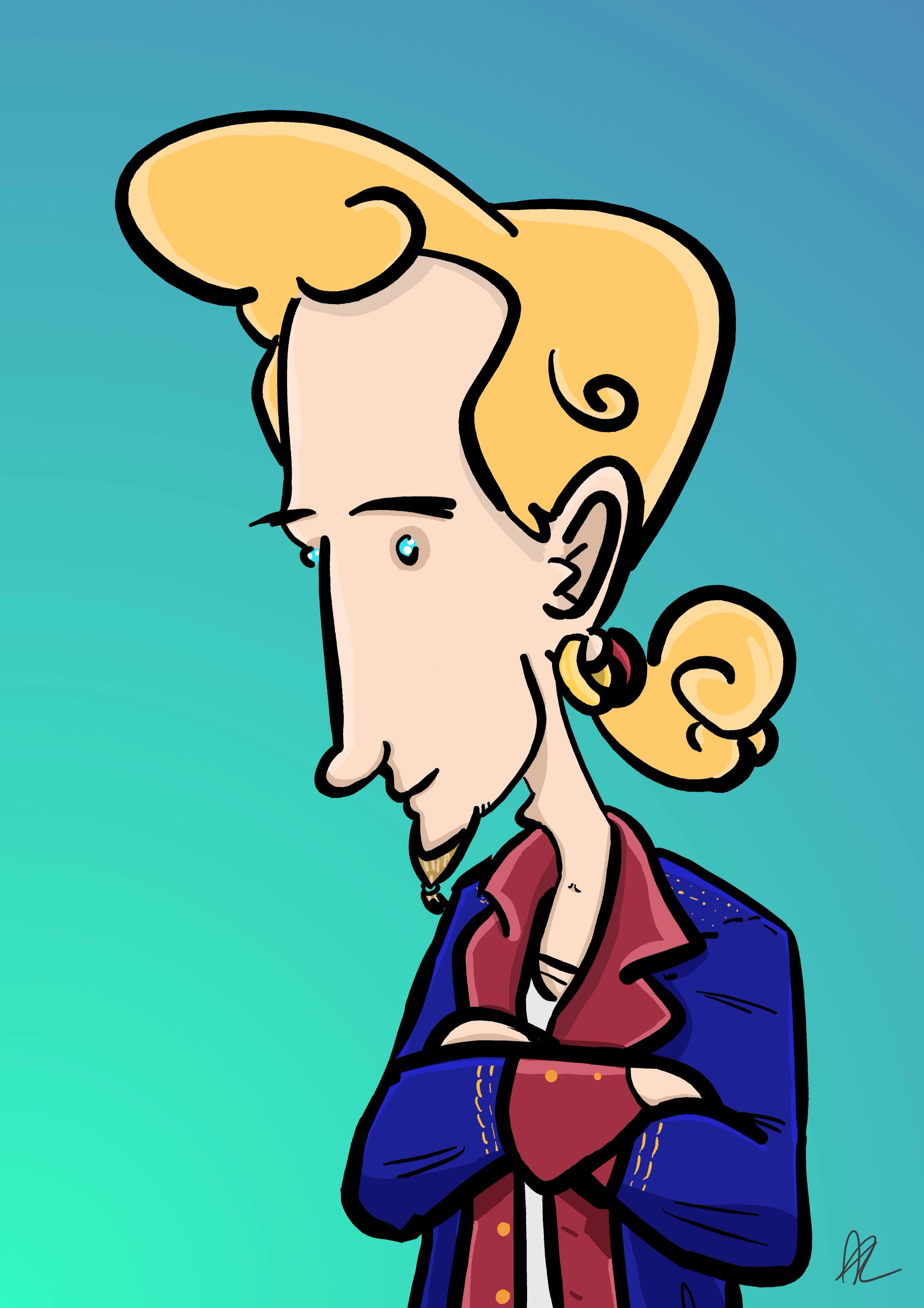 Guybrush Threepwood - Caricature