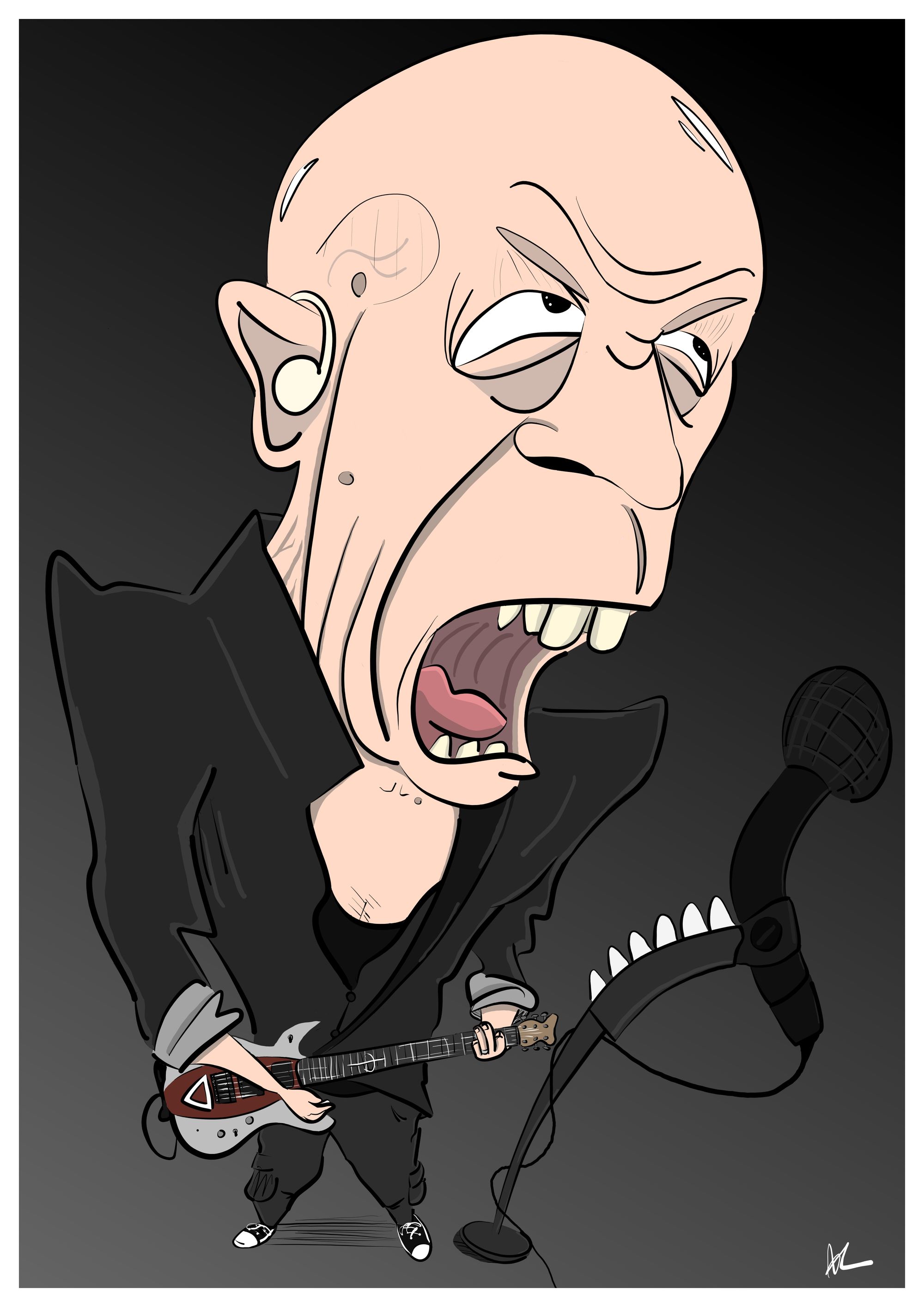 Devin Townsend - Caricature