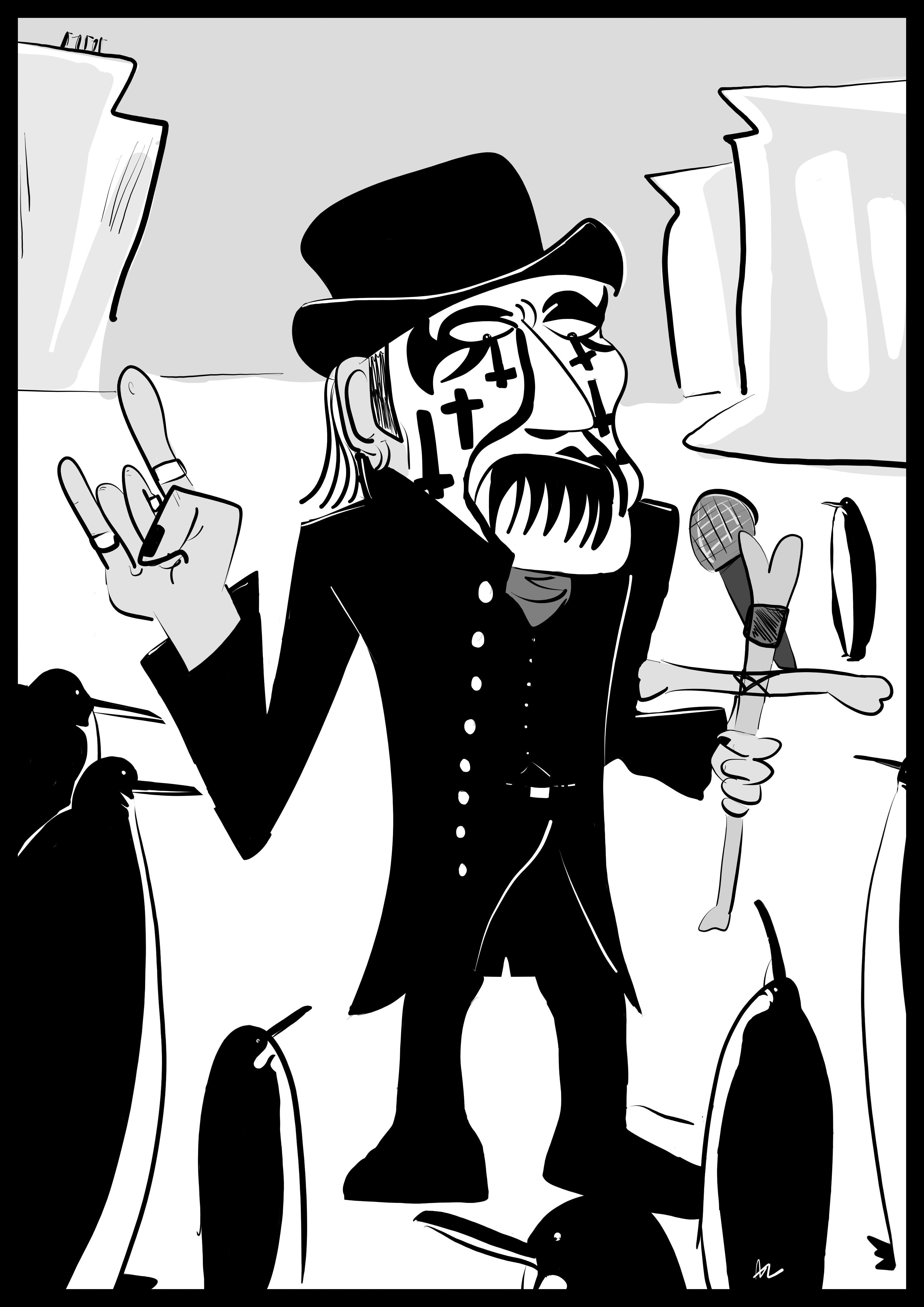 King Diamond - Caricature