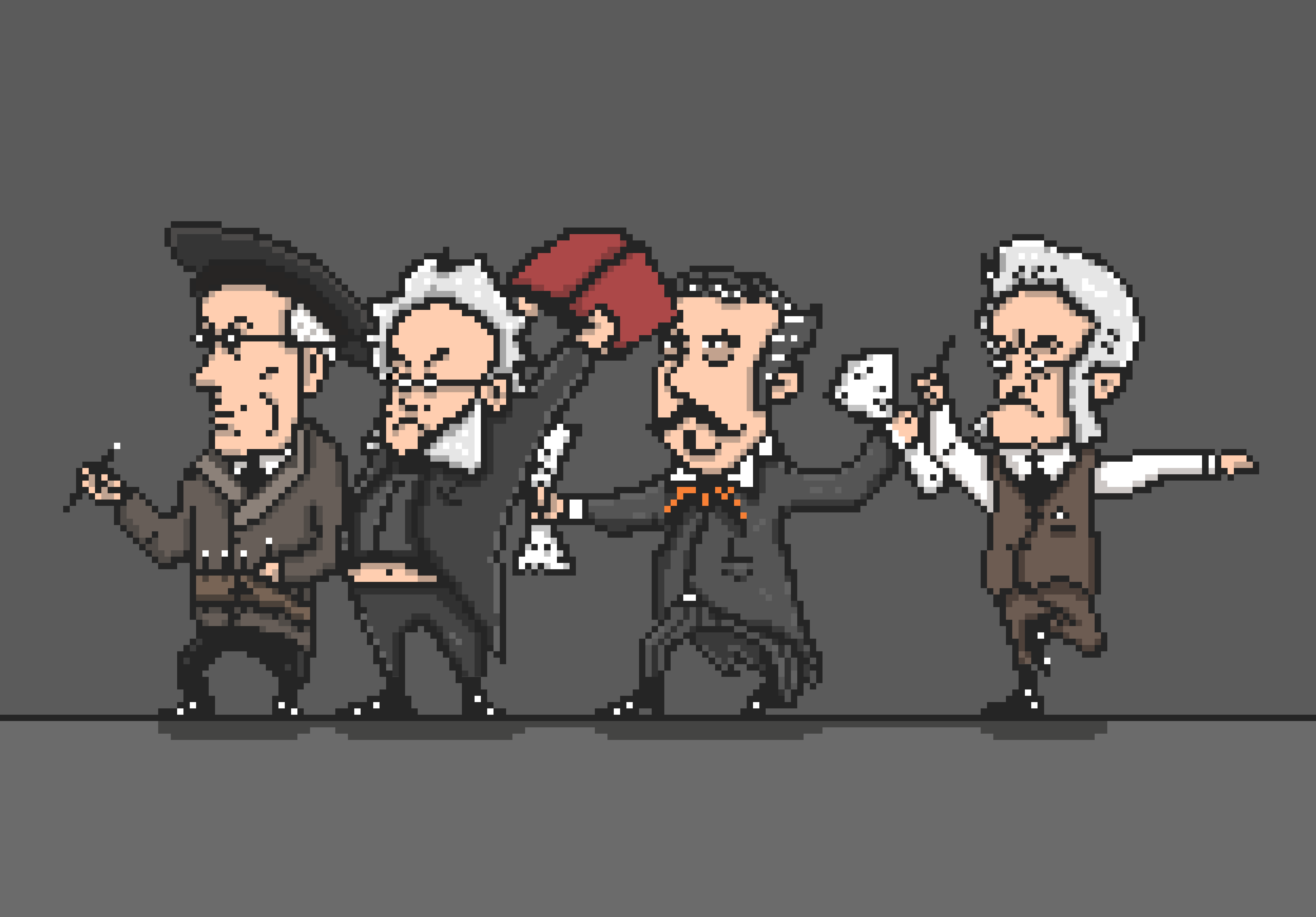 The fantastic four aka the four greats of Norwegian authors