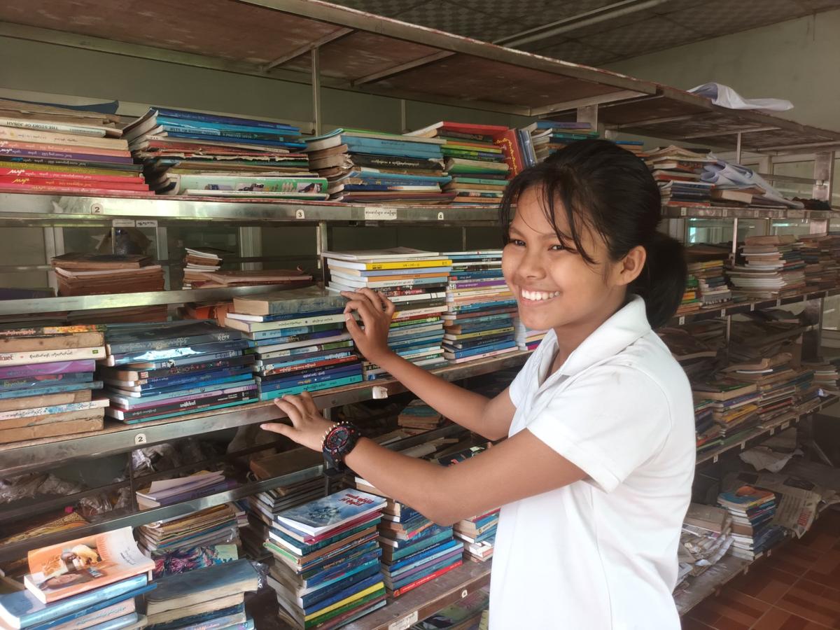 Zin*, 16, participant in a ChildFund-supported youth development project. ©CFA/MYN/2025/003