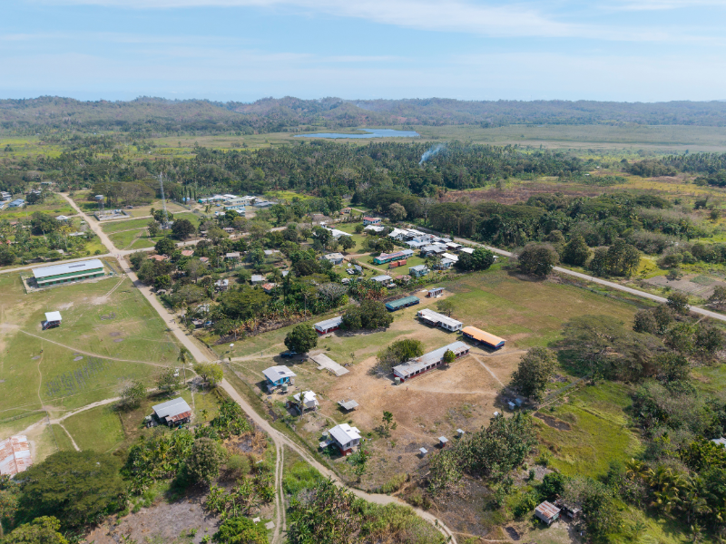 The primary school in Central Province, Papua New Guinea, where Amelia Eko works as head teacher and student numbers are growing. @CFA2026