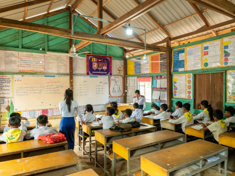 Behind every desk is a child with their own story, strengths and dreams. For Boramey, the work begins by removing the barriers that stand in their way.