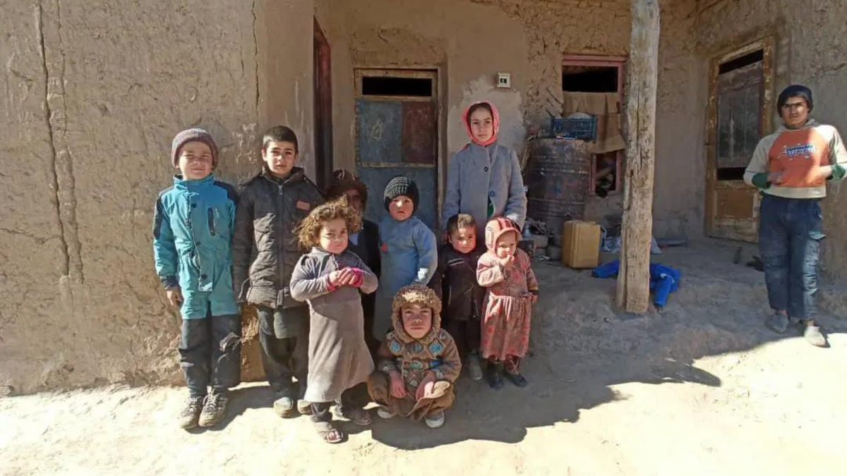 Humanitarian situation in Afghanistan, families seeking emergency relief support