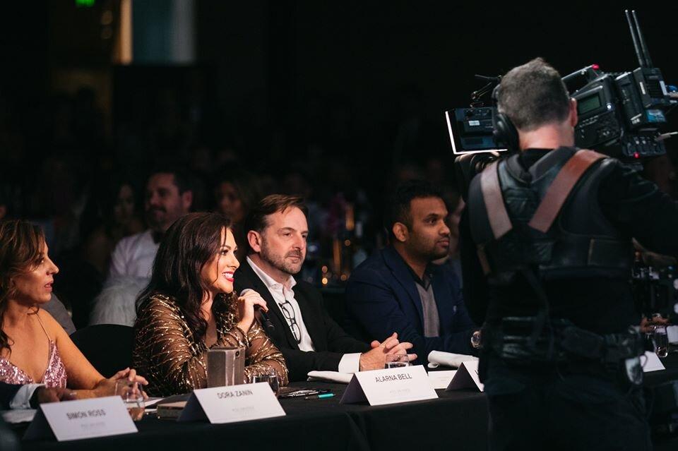 ChildFund supporter and make-up artist Alarna Bell at work as a Miss Universe Australia judge. “For me, make-up has never been about the superficial part,” Alarna says. “It’s about making people feel really good for a moment in their lives, and that’s why I love working for Miss Universe – the make-up is not just for the girls, but who we work for.” 