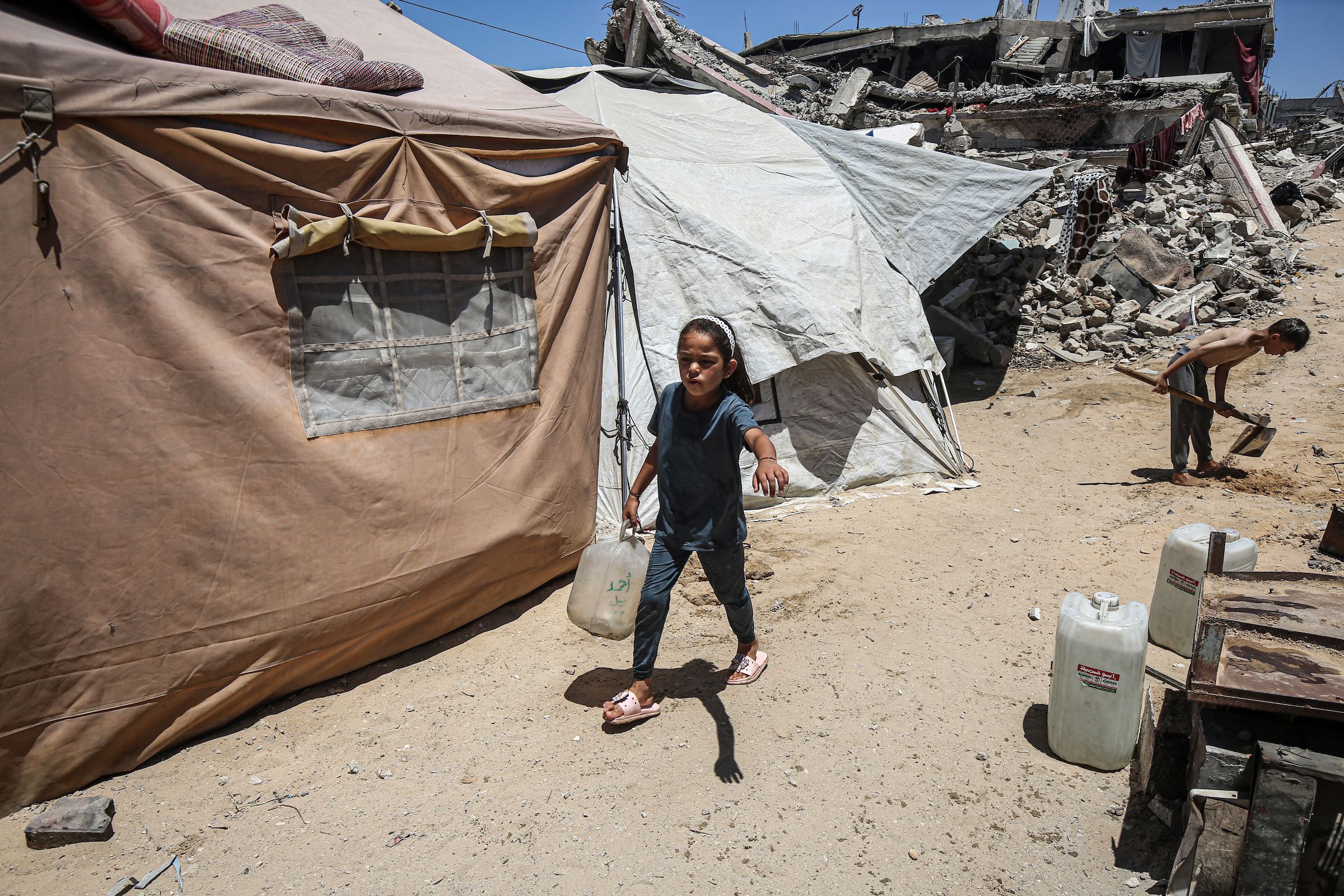 ...enough food, an education or certainty for the future.