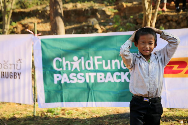 Global rugby family pledges record-breaking £2m to ChildFund Pass It Back
