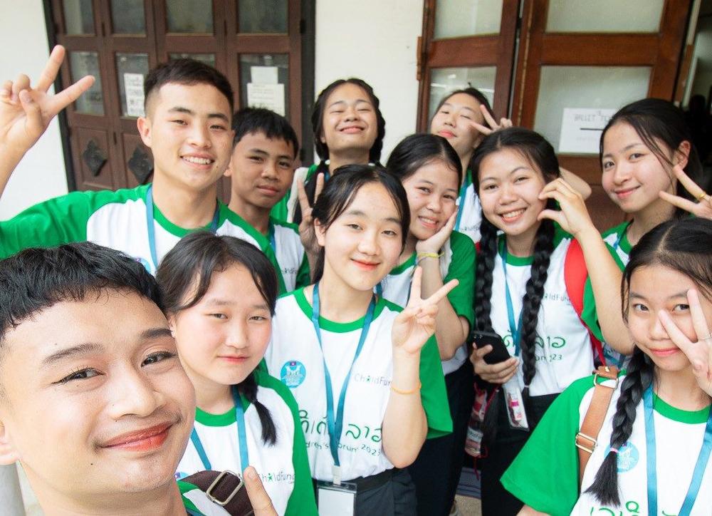 Young people connected with their peers, learnt life skills, and explored topics important to them at the Lao Children's Forum, supported by ChildFund in Laos.