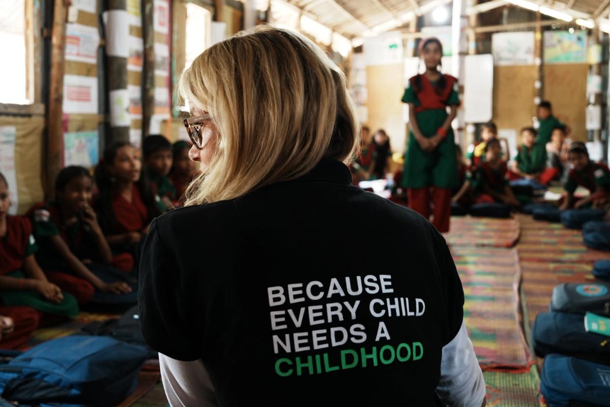 Corinne Habel ChildFund Australia Cox's Bazar Bangladesh Visit