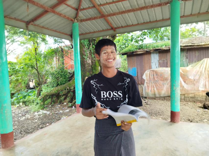 Soe*, youth participant in a ChildFund-supported youth program. ©CFA/MYN/2025/002