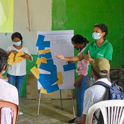 The MenCare training in Liquica.