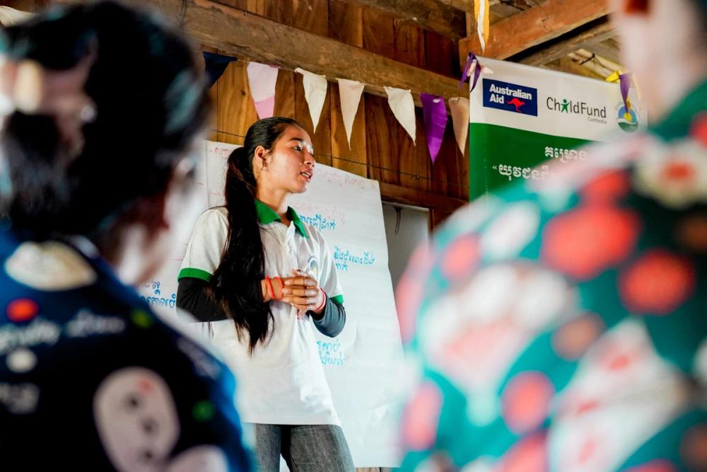 Local youths attend peer-led training sessions, supported by ChildFund and its partners, to learn about a range of life-changing topics.