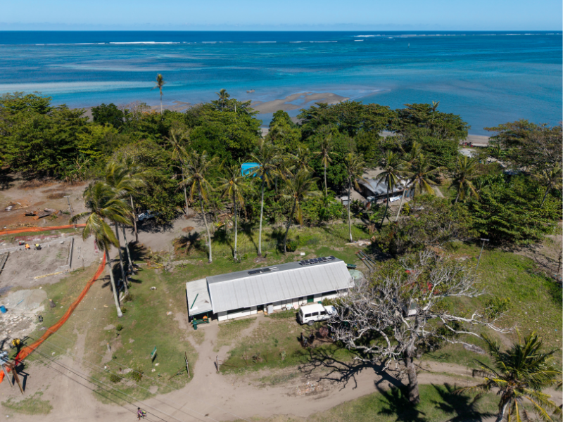 A remote health centre in Papua New Guinea, where demand for care often outstrips available space, staff and medical supplies. @CFA2026