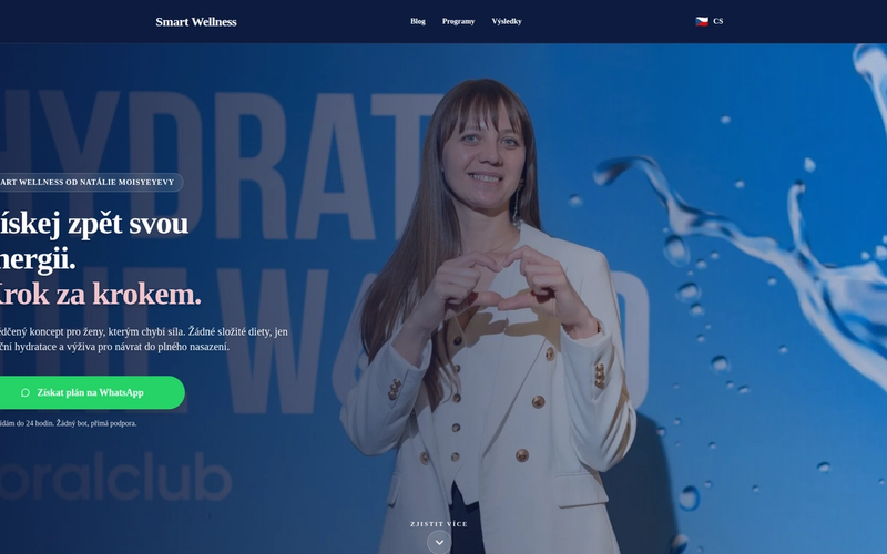 Smart Wellness – Coral Club Landing Page